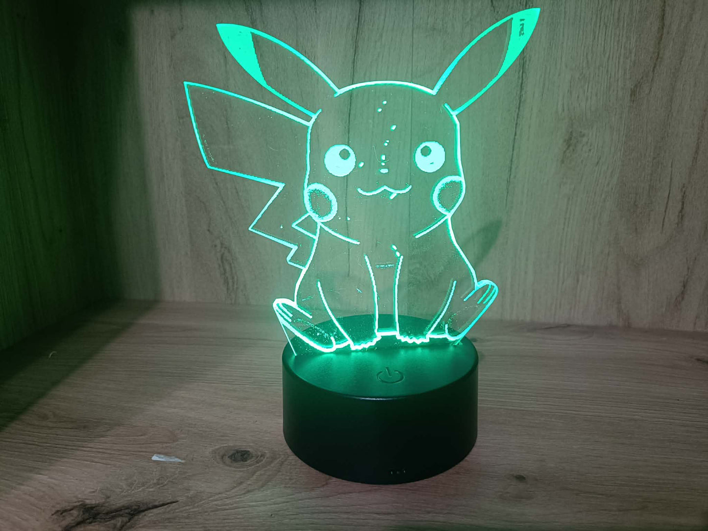 Lampă LED 3D Pikachu
