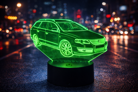 Lampă LED 3D Mașină Passat