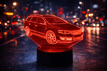 Lampă LED 3D Mașină Passat