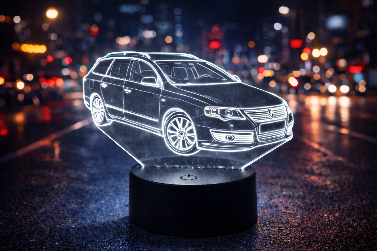 Lampă LED 3D Mașină Passat